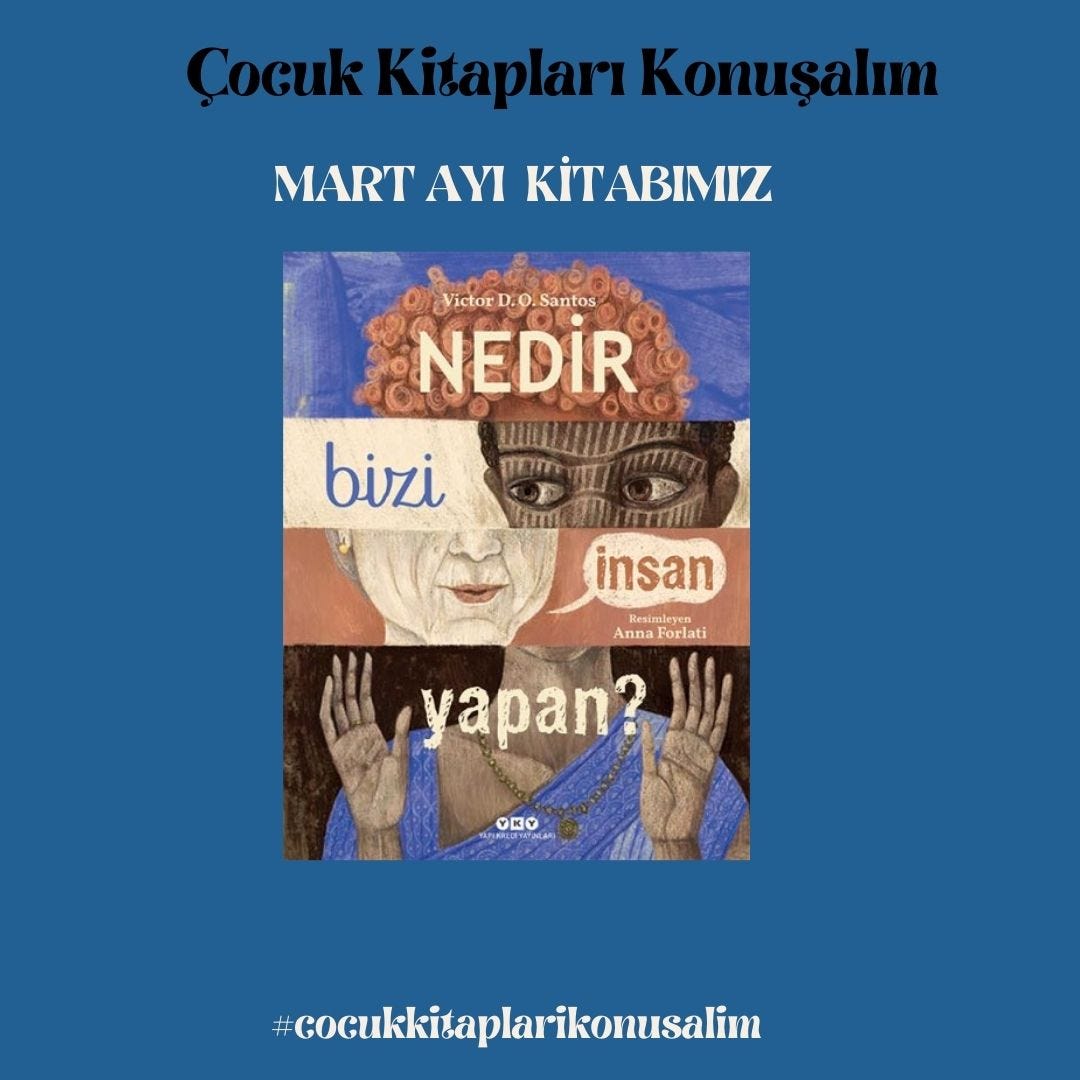 Çocuk Kitapları Konuşalım Kitap Kulübümüzün -Mart/2026 Kitabı