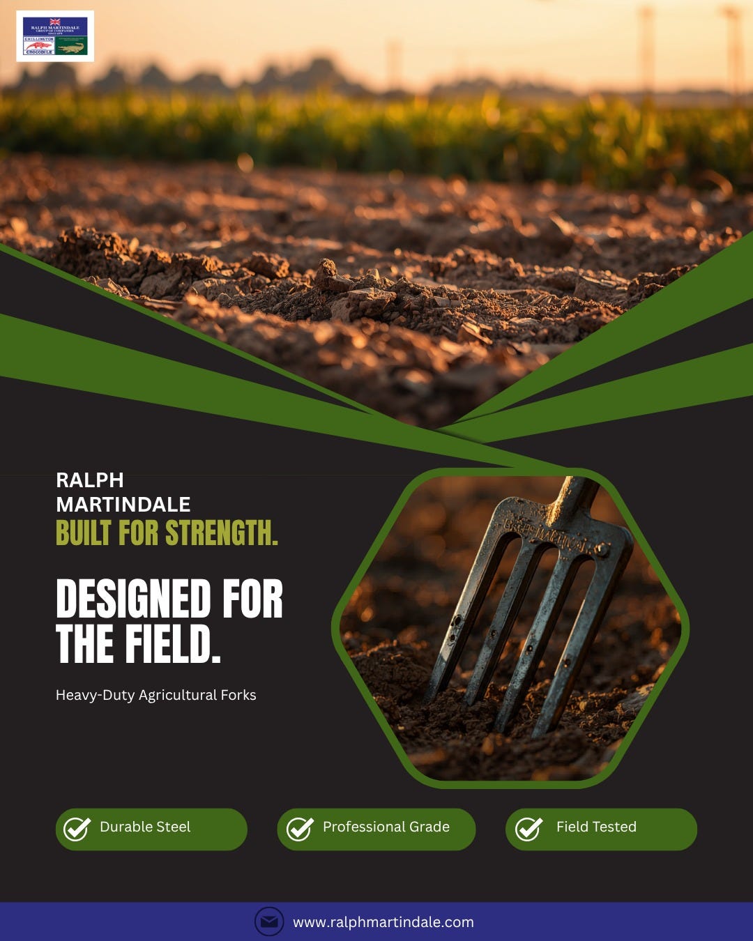 Agricultural Forks Manufacturer | Heavy Duty Steel Forks — Ralph Martindale