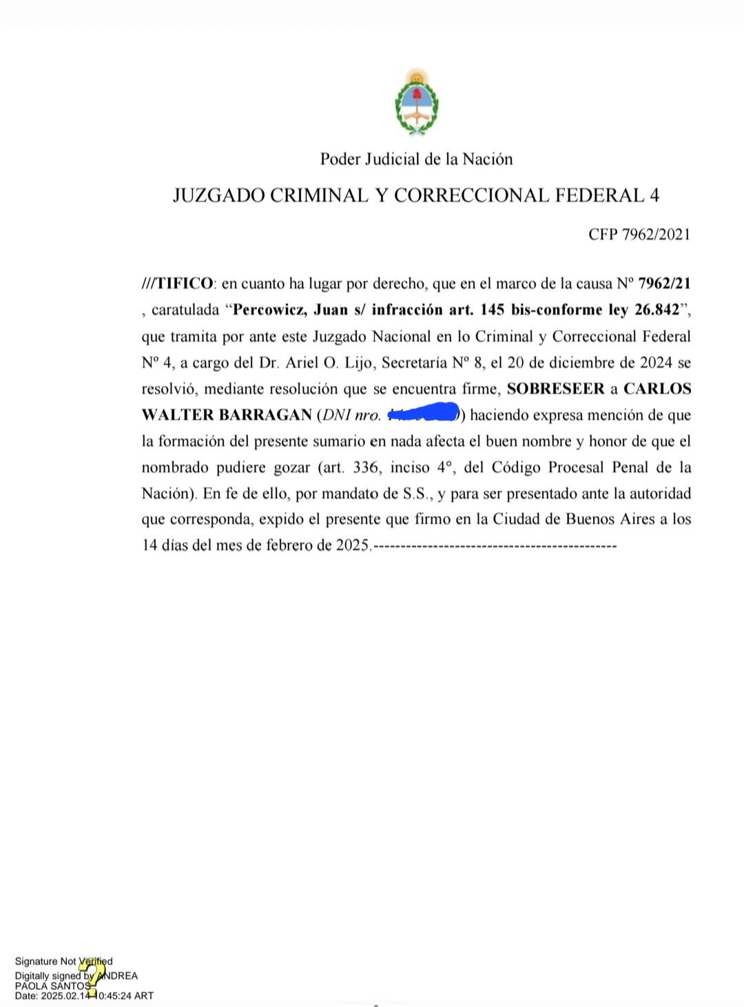 El absurdo judicial: cómo se puede pasar de “tener todas las pruebas de los más graves delitos” “a…