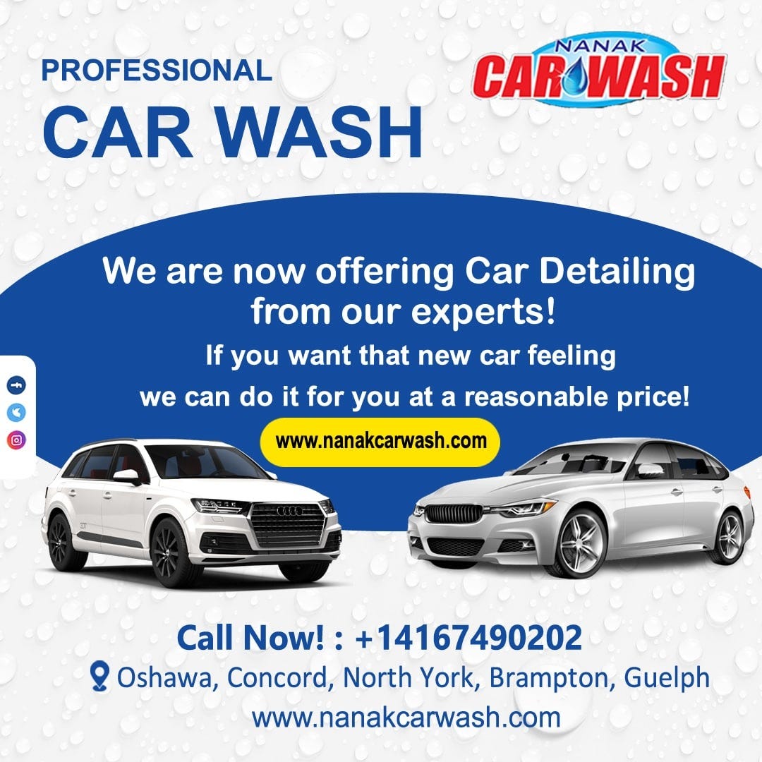 Best Car Wash in Guelph — Nanak Car Wash by Nanak Car Wash Medium