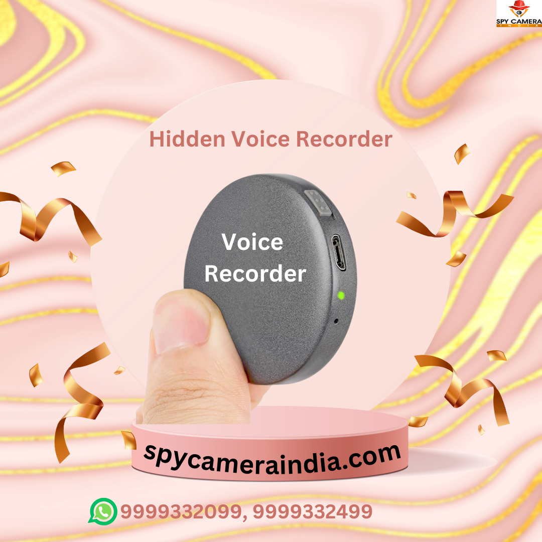 Why Use Small Hidden Voice Recorders? by Spycameraindia Sep, 2023