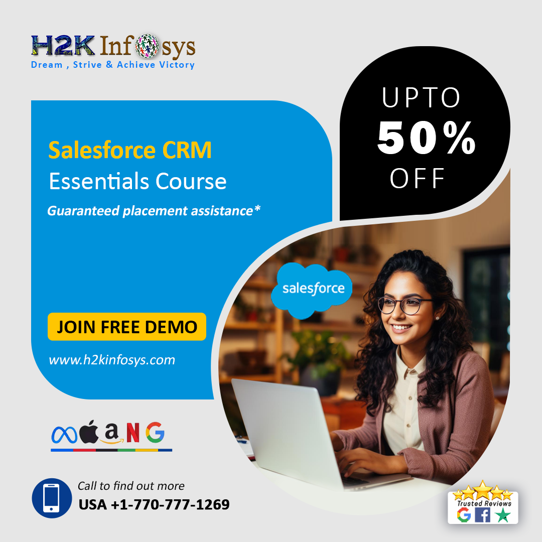 Top-rated online Salesforce training institute in GA, USA | H2K Infosys |  by velson | Medium