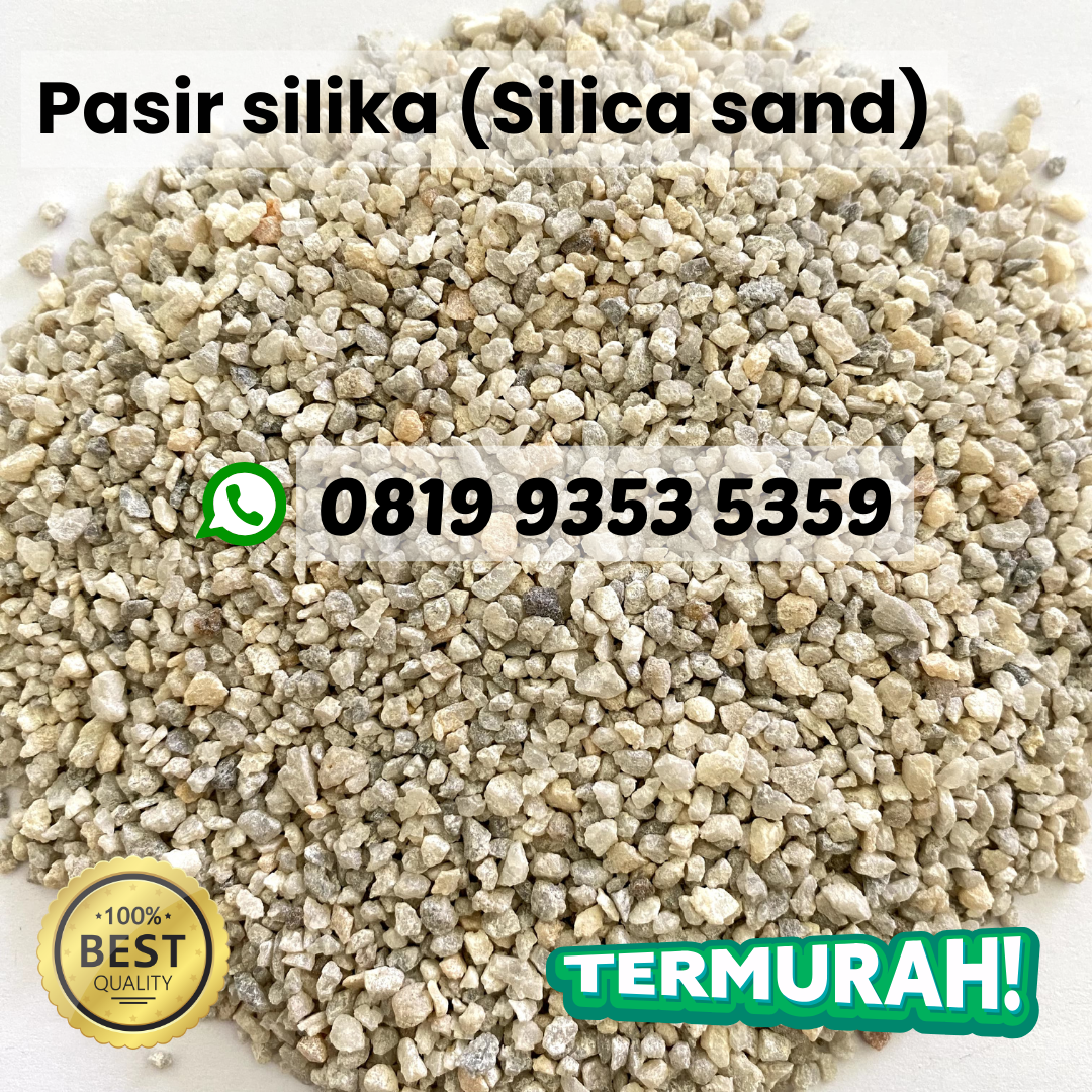 Pasir silika halus aquarium / 0819–9353–5359