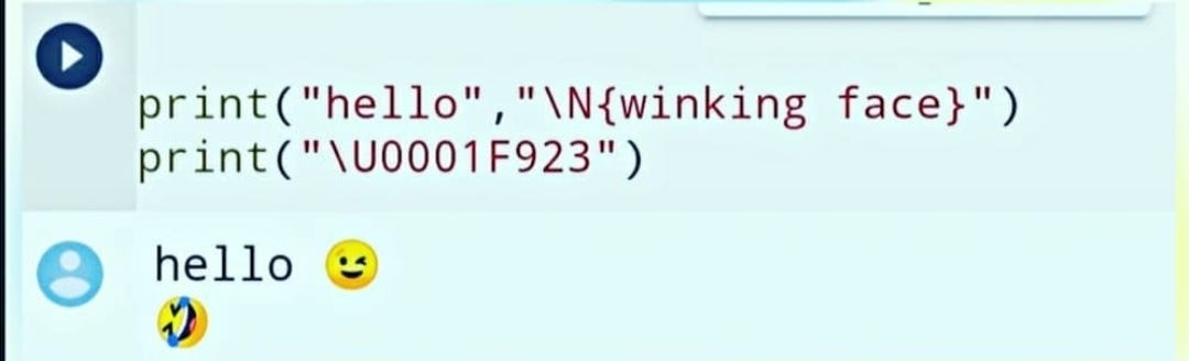 How to print 😁😛😋🤣emojis using python🐍 | by Keerti Prajapati | Analytics ...