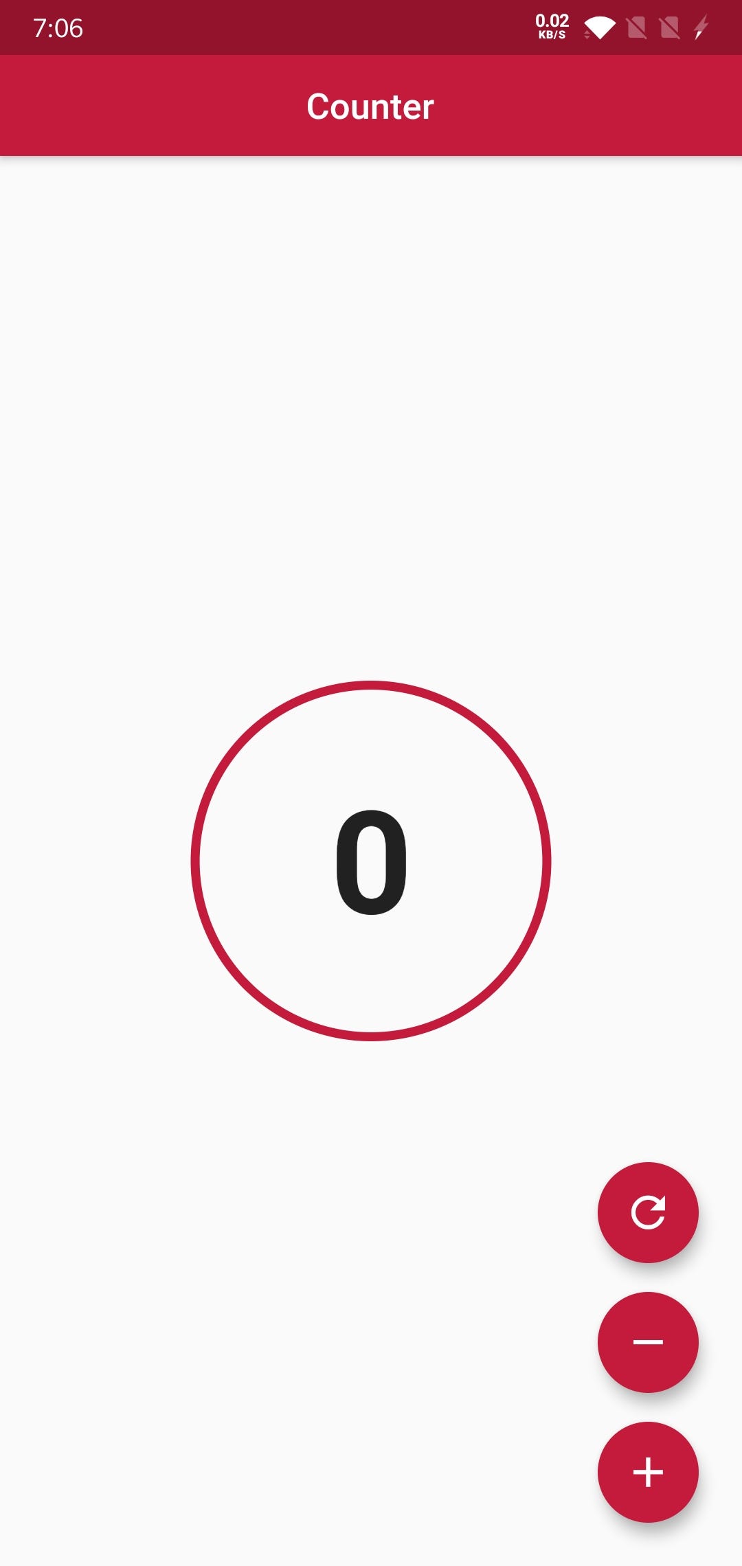 Flutter UI | Counter App. Here is the video tutorial | by Tech Designer ...