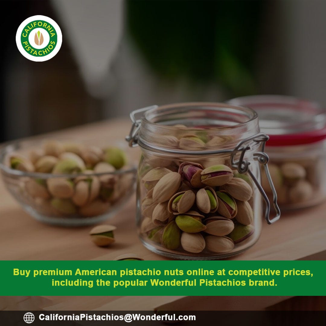 Title American Pistachio Price vs. Wonderful Pistachio Price