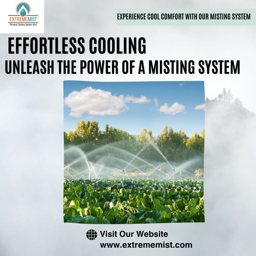 High Pressure Misting Pump: Unleash the Power of Cooling