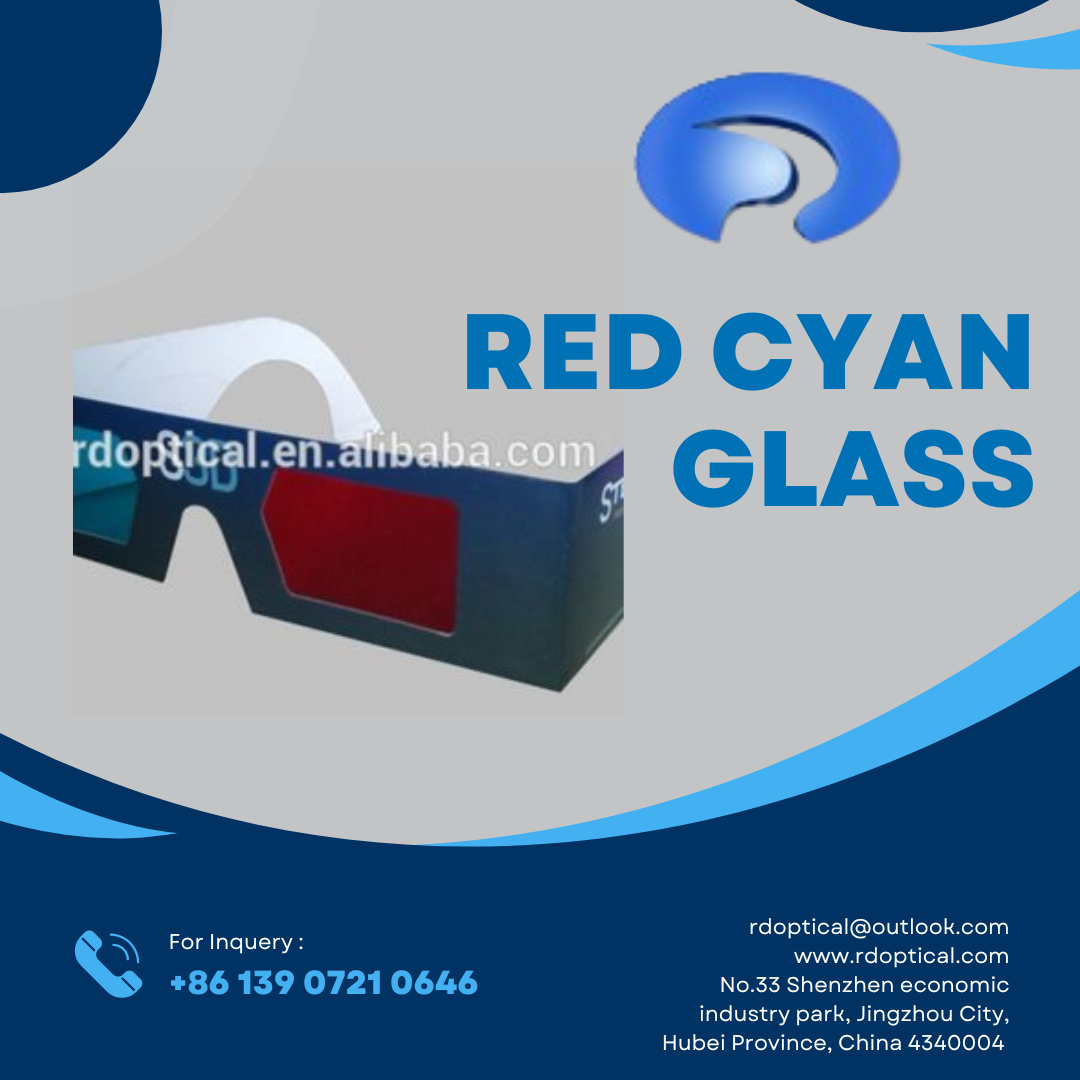 Experience 3D Like Never Before with Red Cyan Glasses - Rdoptical - Medium