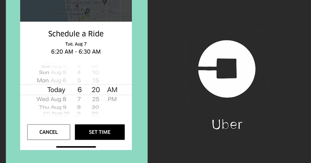 book trip in advance uber