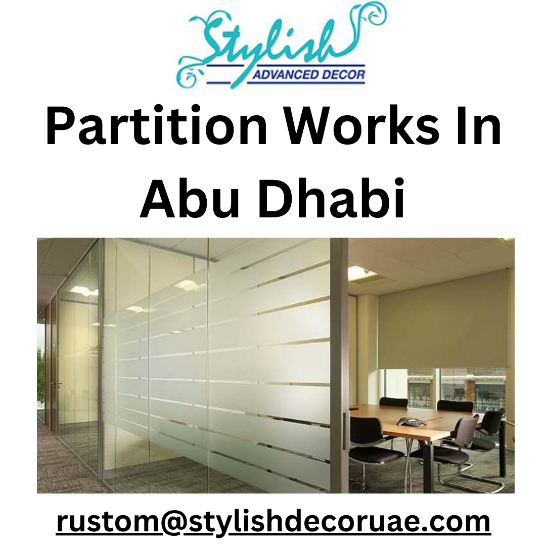 Partition Works In Abu Dhabi Stylishdecoruaeseo Medium