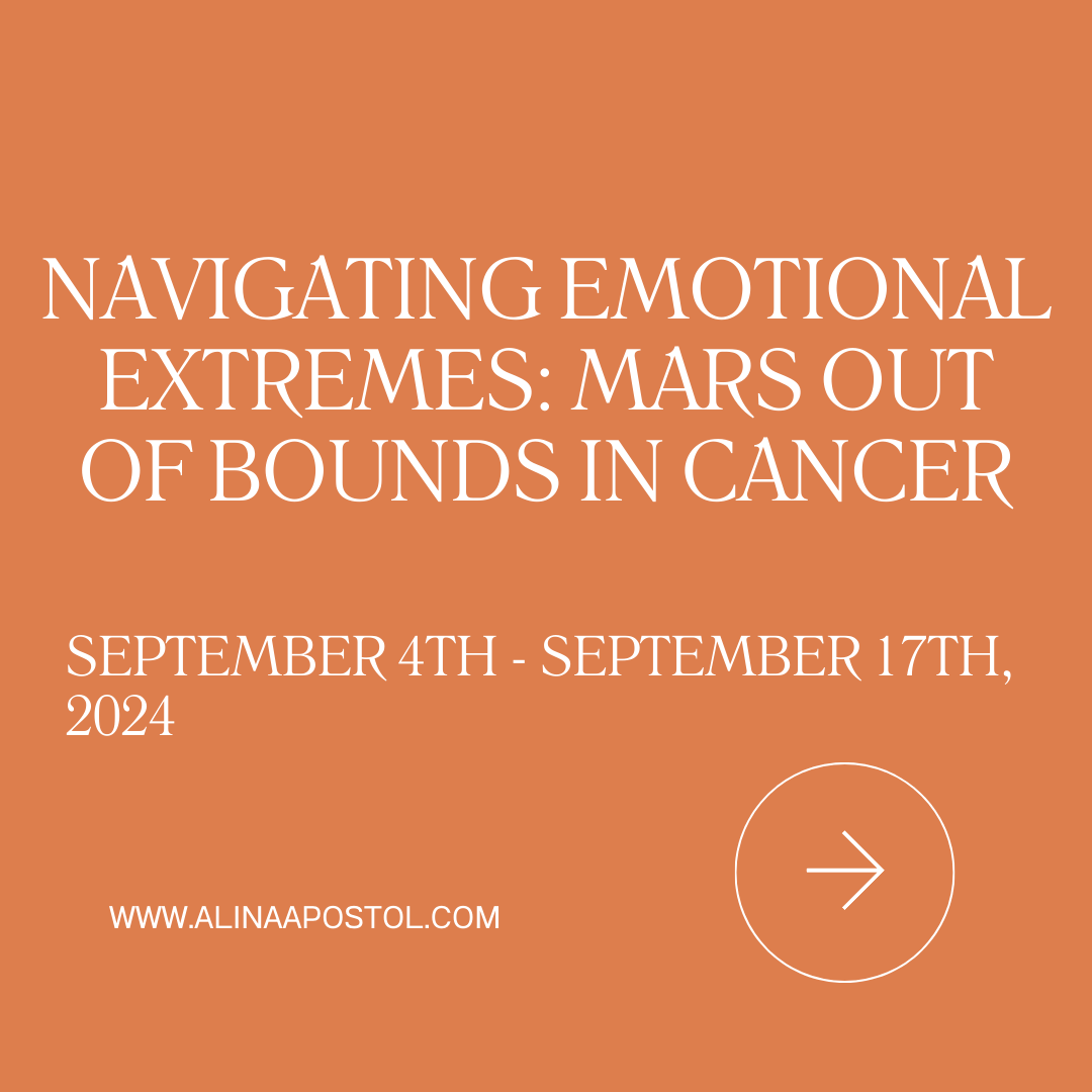 Navigating Emotional Extremes Mars Out of Bounds in Cancer by Alina