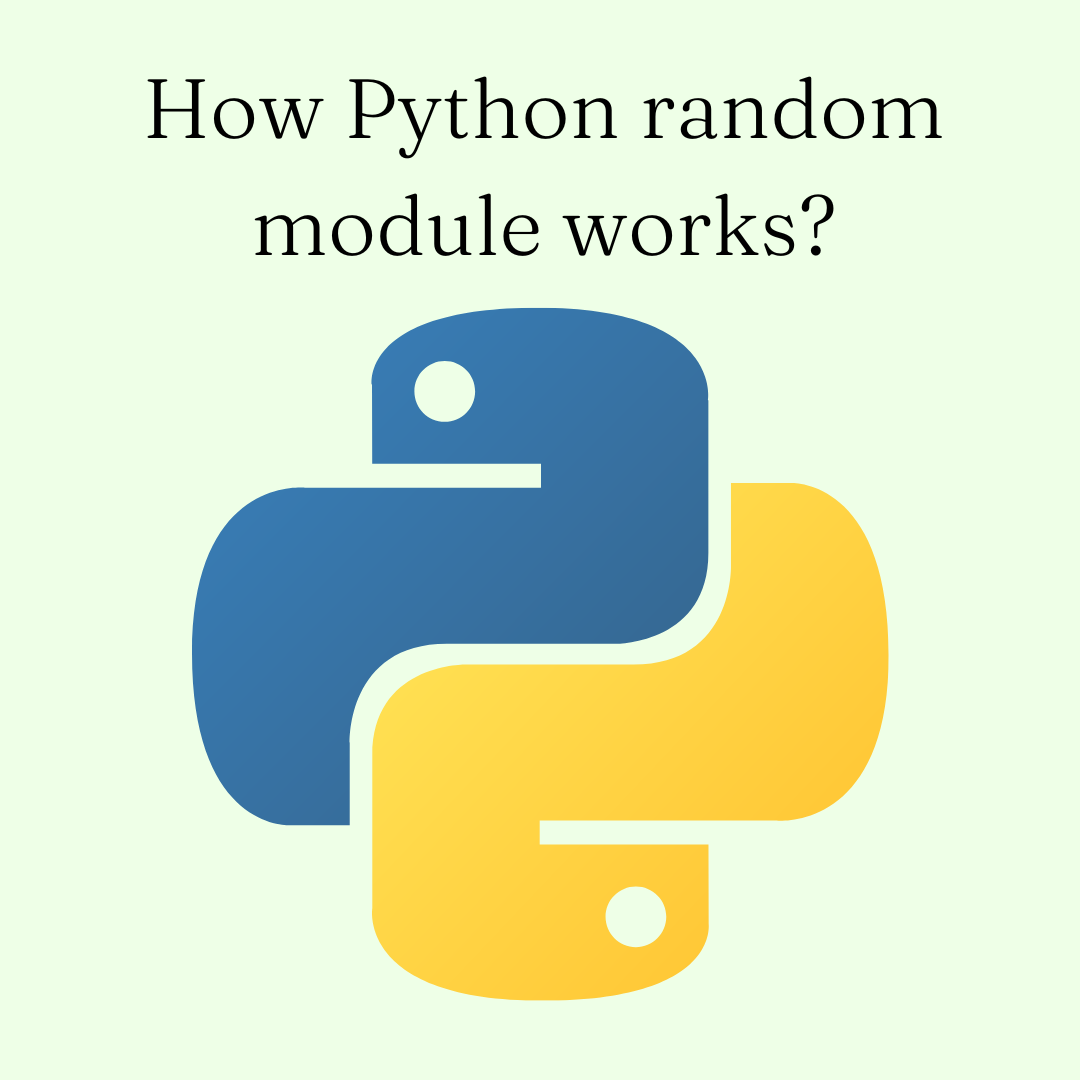 How Python random module works?. The random module in Python implements ...
