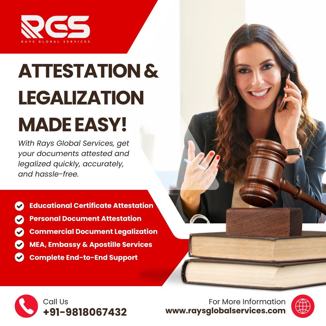 Professional Attestation and Legalization Services in Delhi