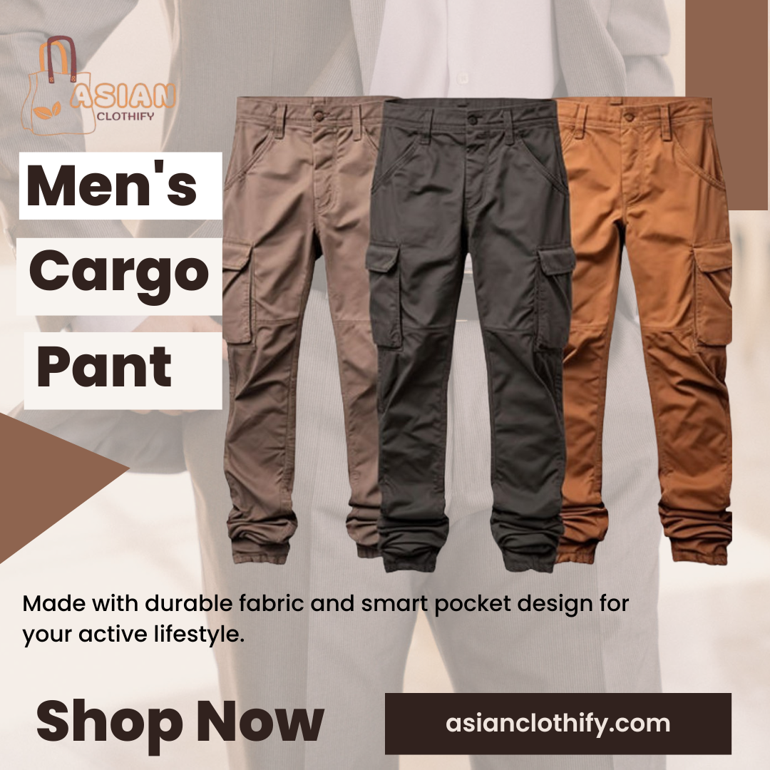 🔥 Men’s Cargo Pants — The Ultimate Blend of Style, Comfort & Functionality 👖✨