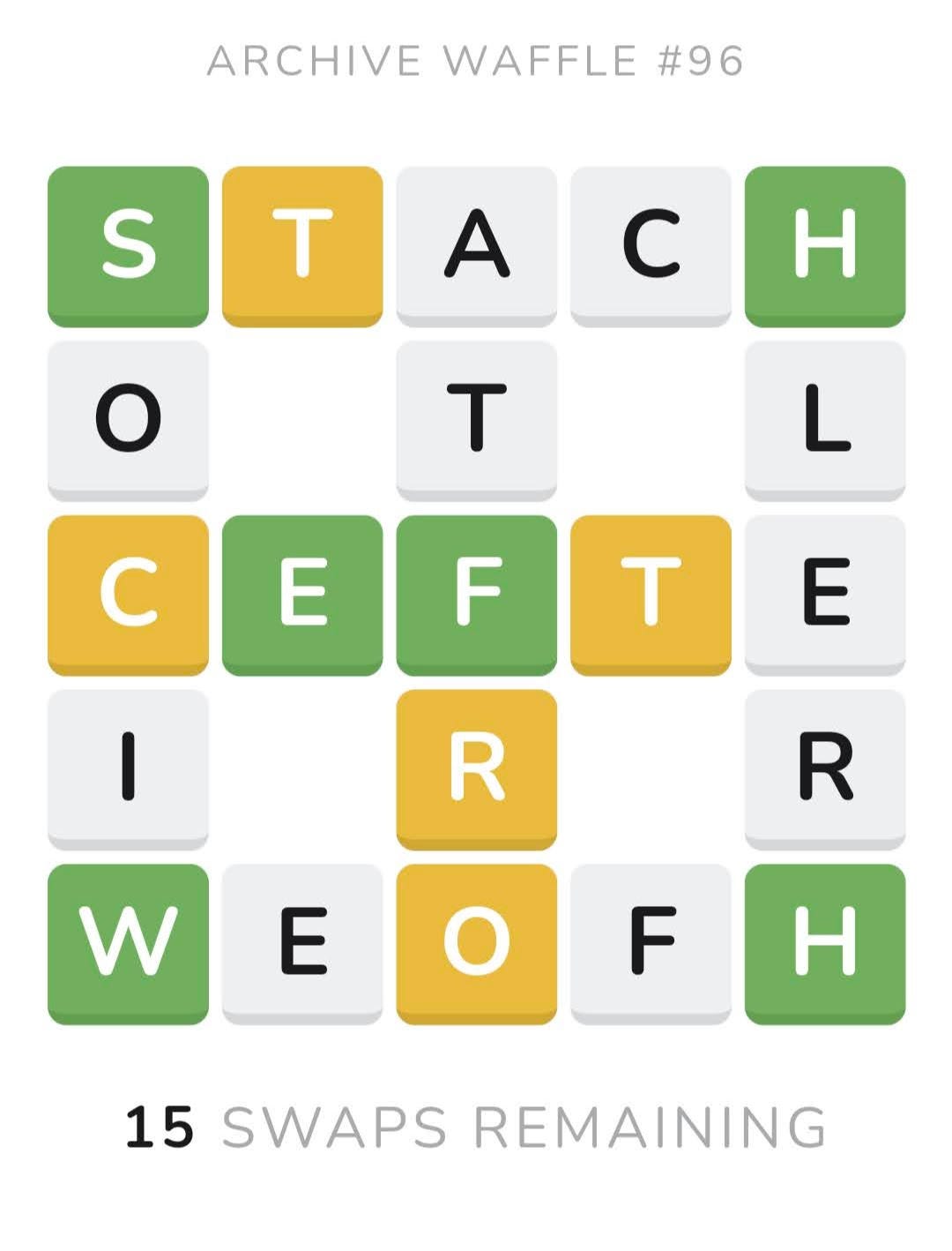 How to Get a Perfect Score on the Waffle Word Game