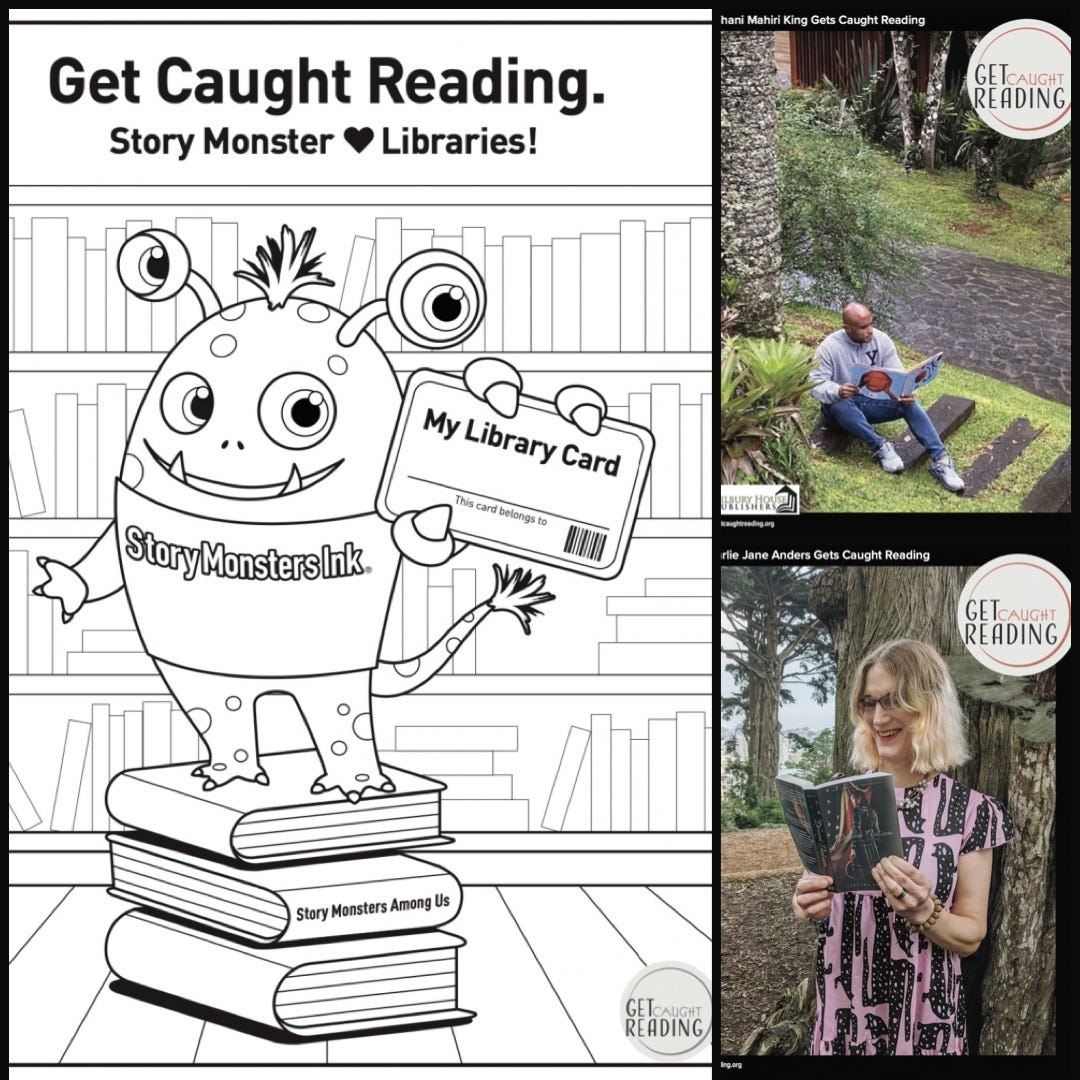 THREE NEW GET CAUGHT READING POSTERS NOW AVAILABLE | by Linda Foster ...