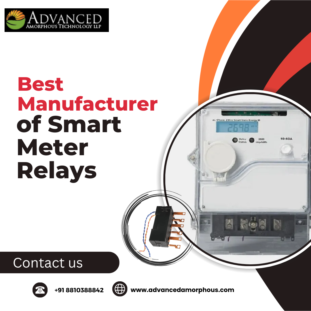 Best Manufacturer of Smart Meter Relays Advanced Amorphous Medium