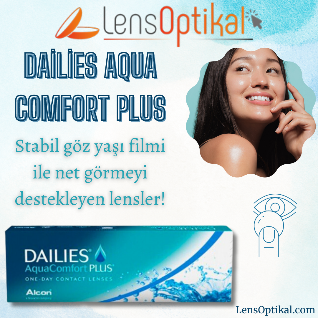 Dailies AquaComfort Plus - Lens Optikal - Medium