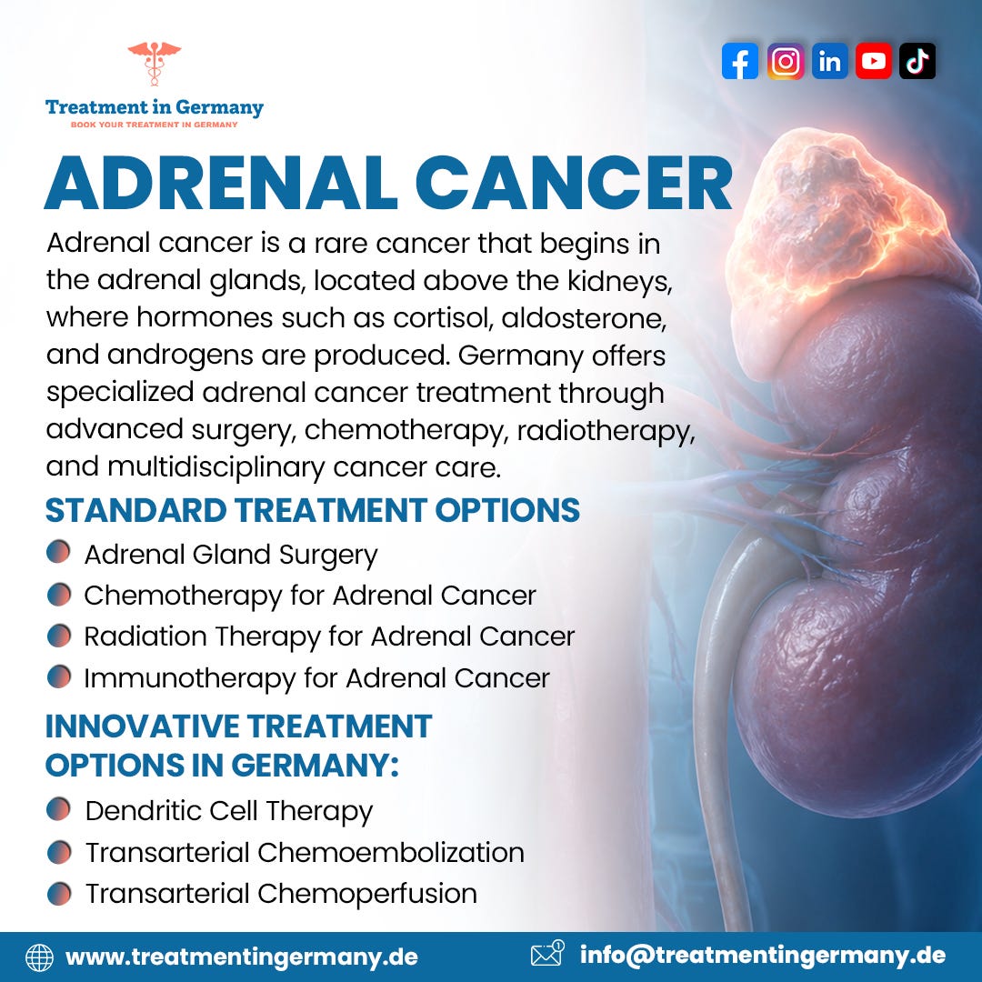 Germany’s Advanced Approach to Adrenal Gland Cancer Treatment