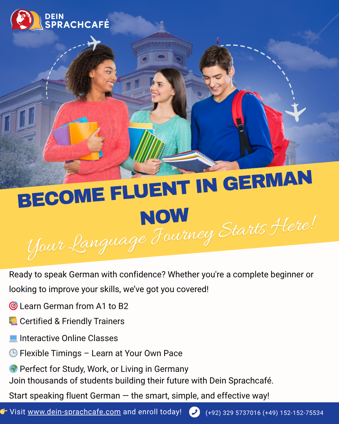 Become Fluent in German Now — Start Your Language Journey Today! 🗣️✨