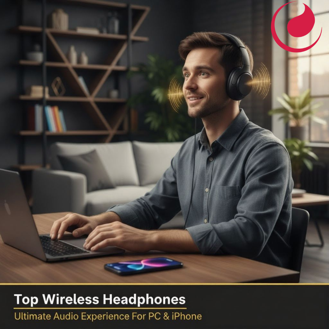 3 Best Over-Ear Wireless Headphones for PC and iPhone Users in 2025