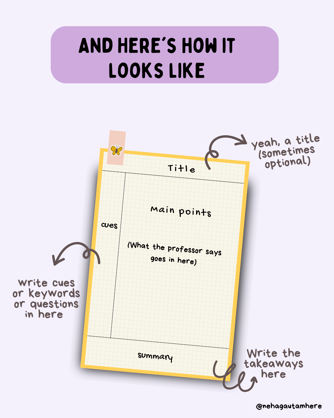 How to Use the Cornell Note-taking Method to Study Effectively | by ...