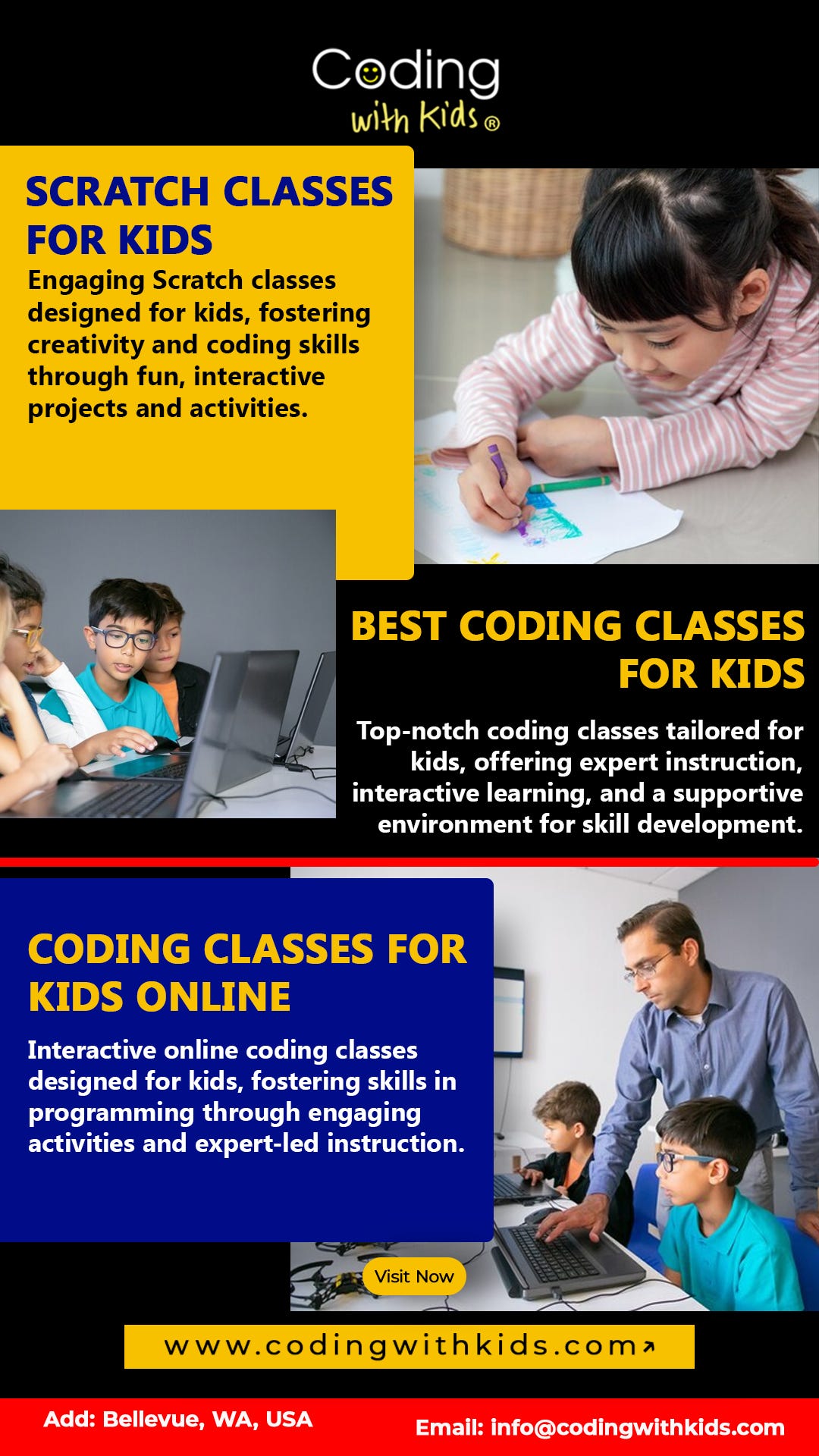 Best coding classes for kids - Coding with Kids - Medium