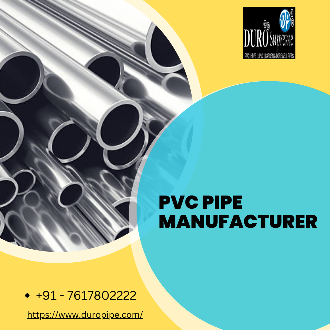 Pvc Pipe Manufacturer Duropipe duro pipe Medium
