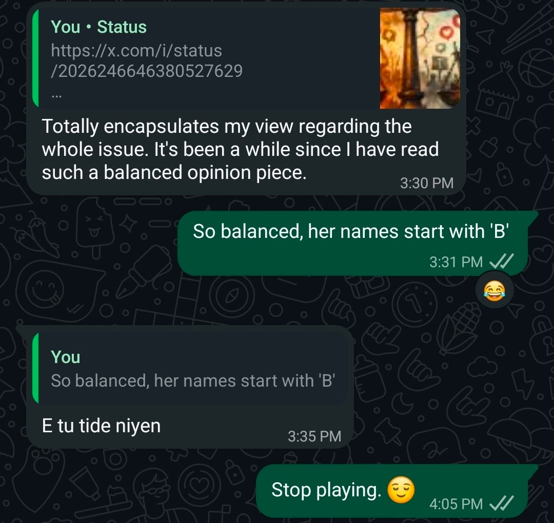 On BB’s article