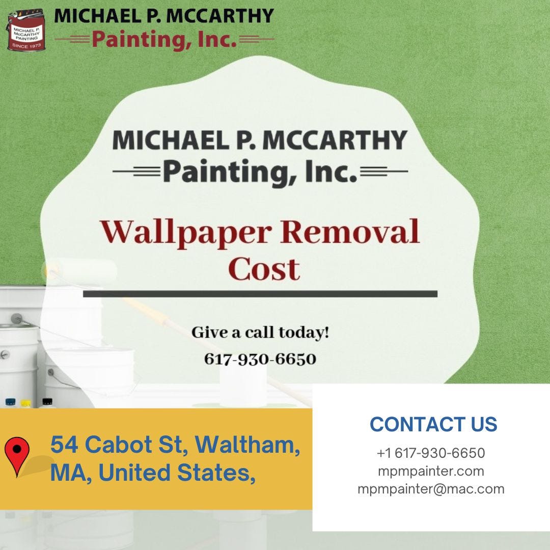 Experience HassleFree Wallpaper Removal in Massachusetts Michael P