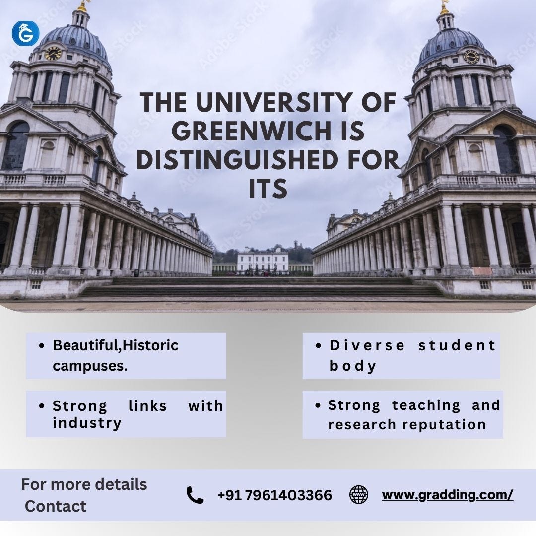 The University of Greenwich A WorldClass University in London The
