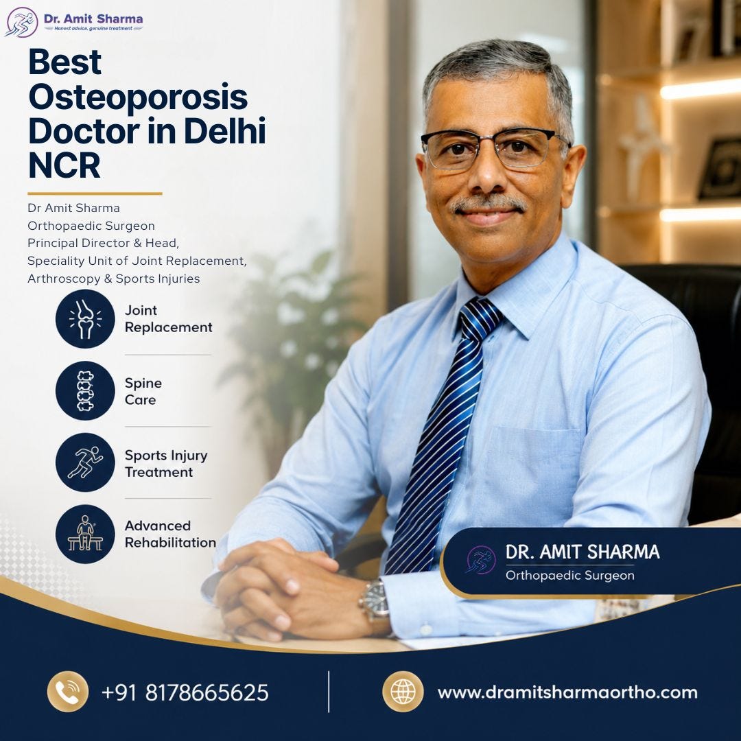 Best Osteoporosis Doctor in Delhi NCR