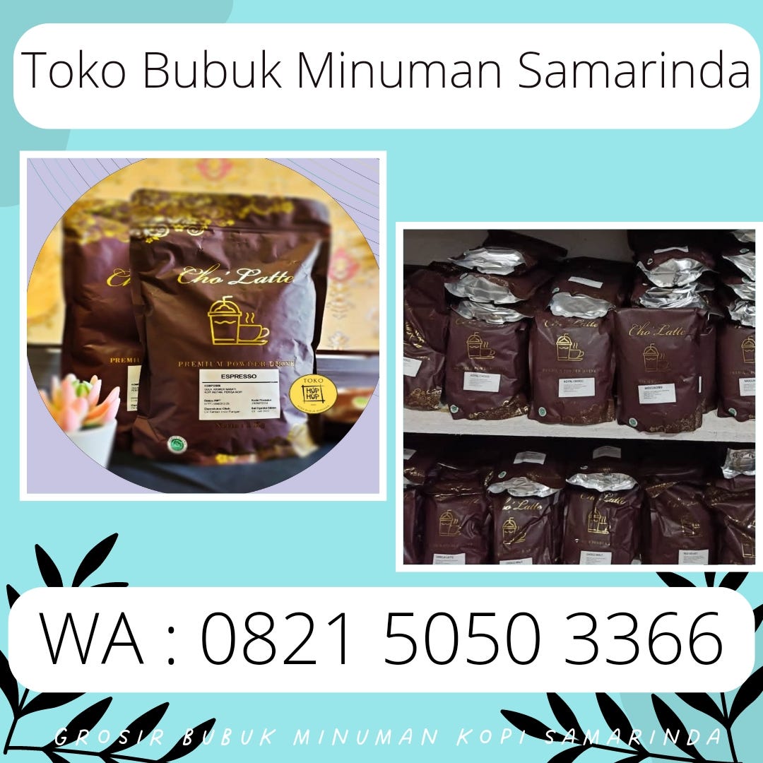 Toko Bubuk Minuman Samarinda - Grosirbubukminumankopi - Medium