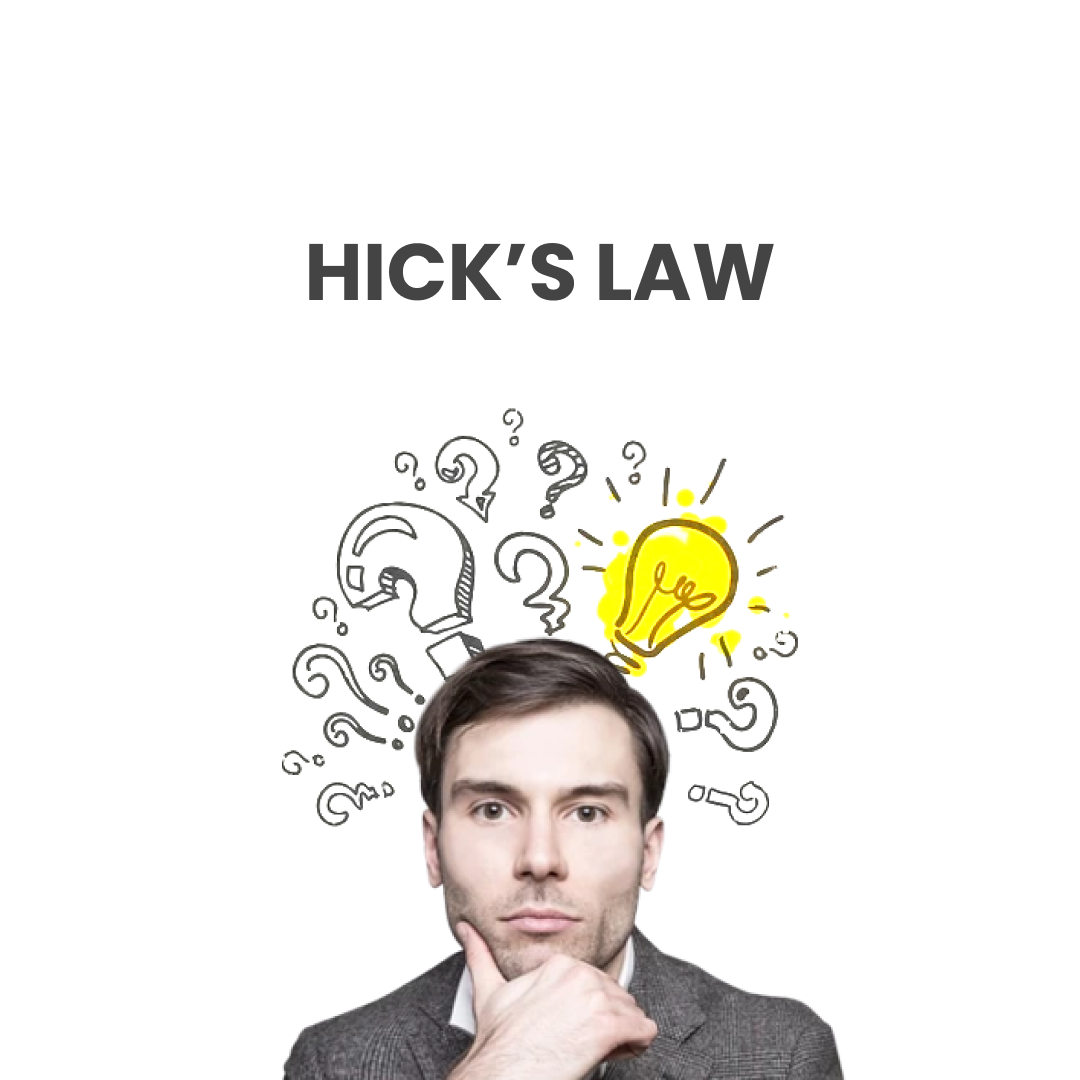 Mastering Hick’s Law! — 10 Steps. Interesting fact about hick’s law