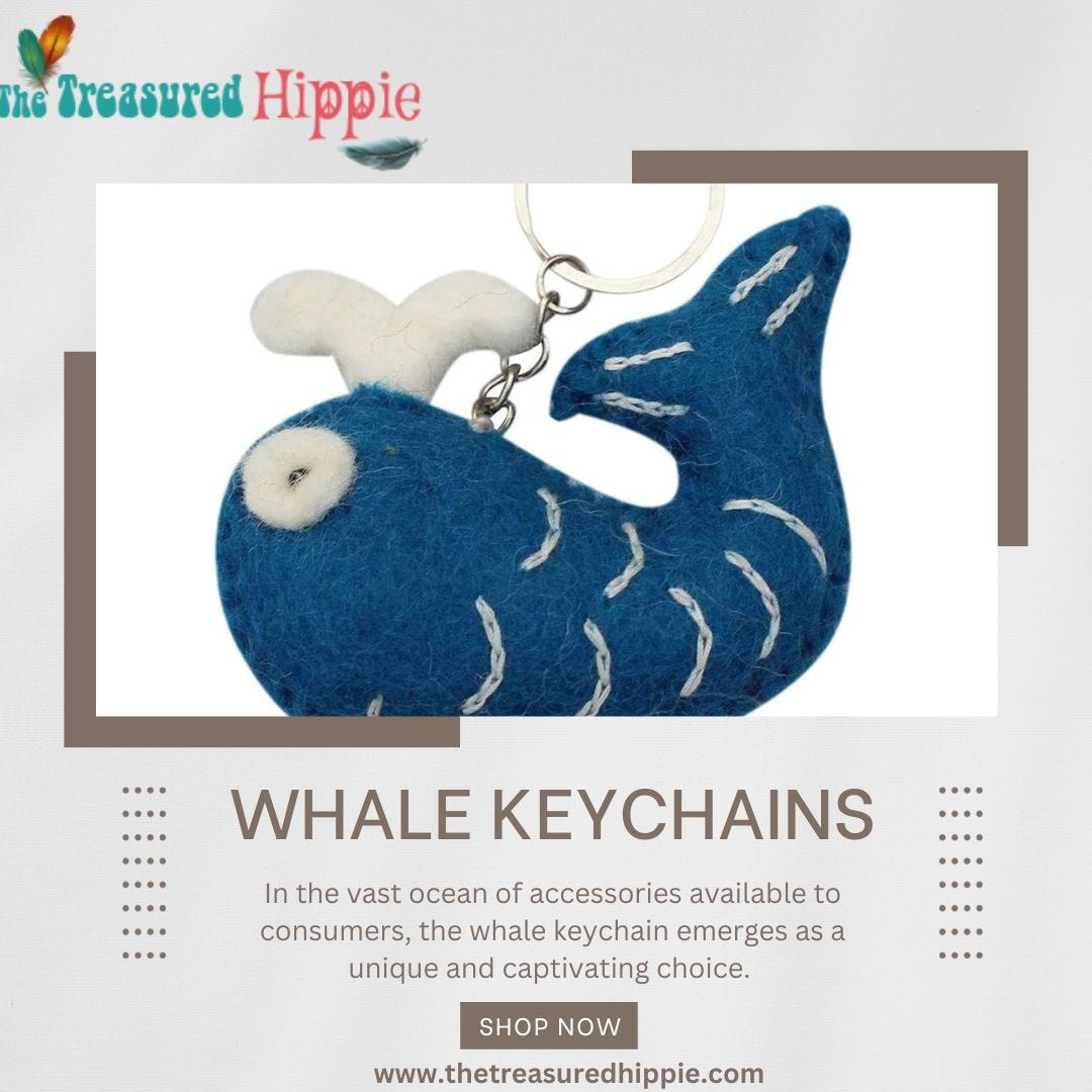 The Allure of Whale Keychains A Dive into Unique OceanInspired