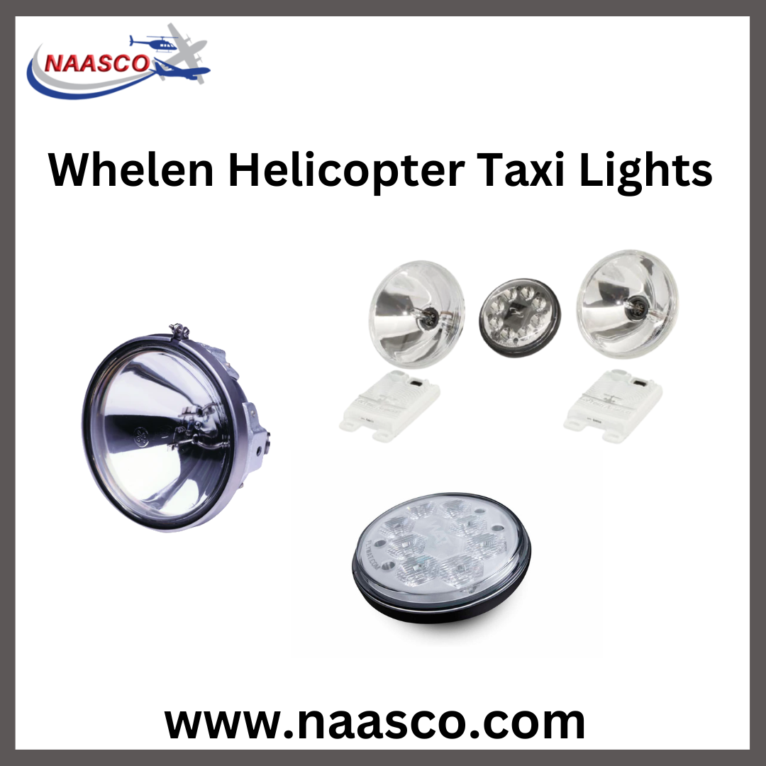 Whelen Helicopter Taxi Lights are specialized illumination systems