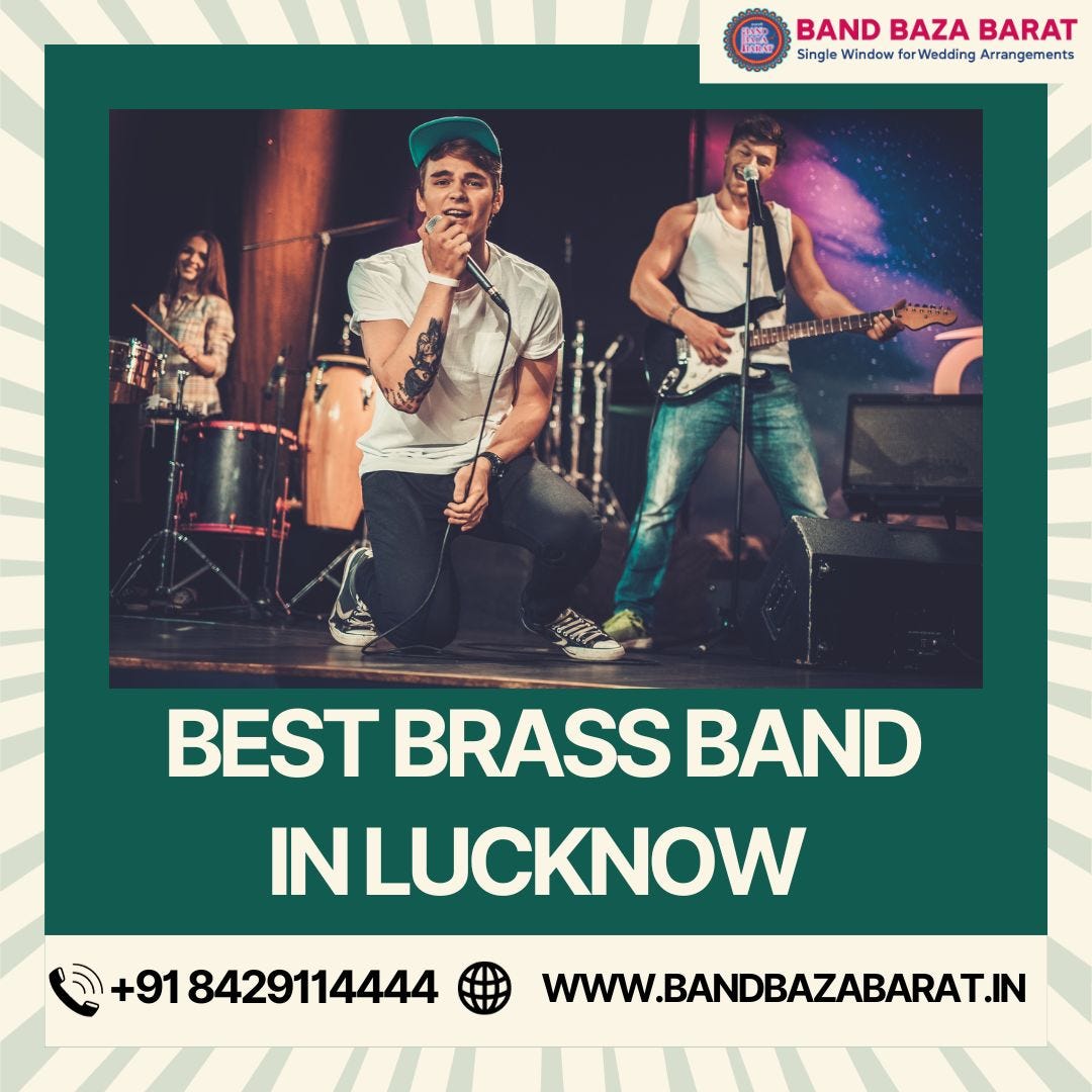 Best Brass Band in Lucknow Band Baza Barat Medium