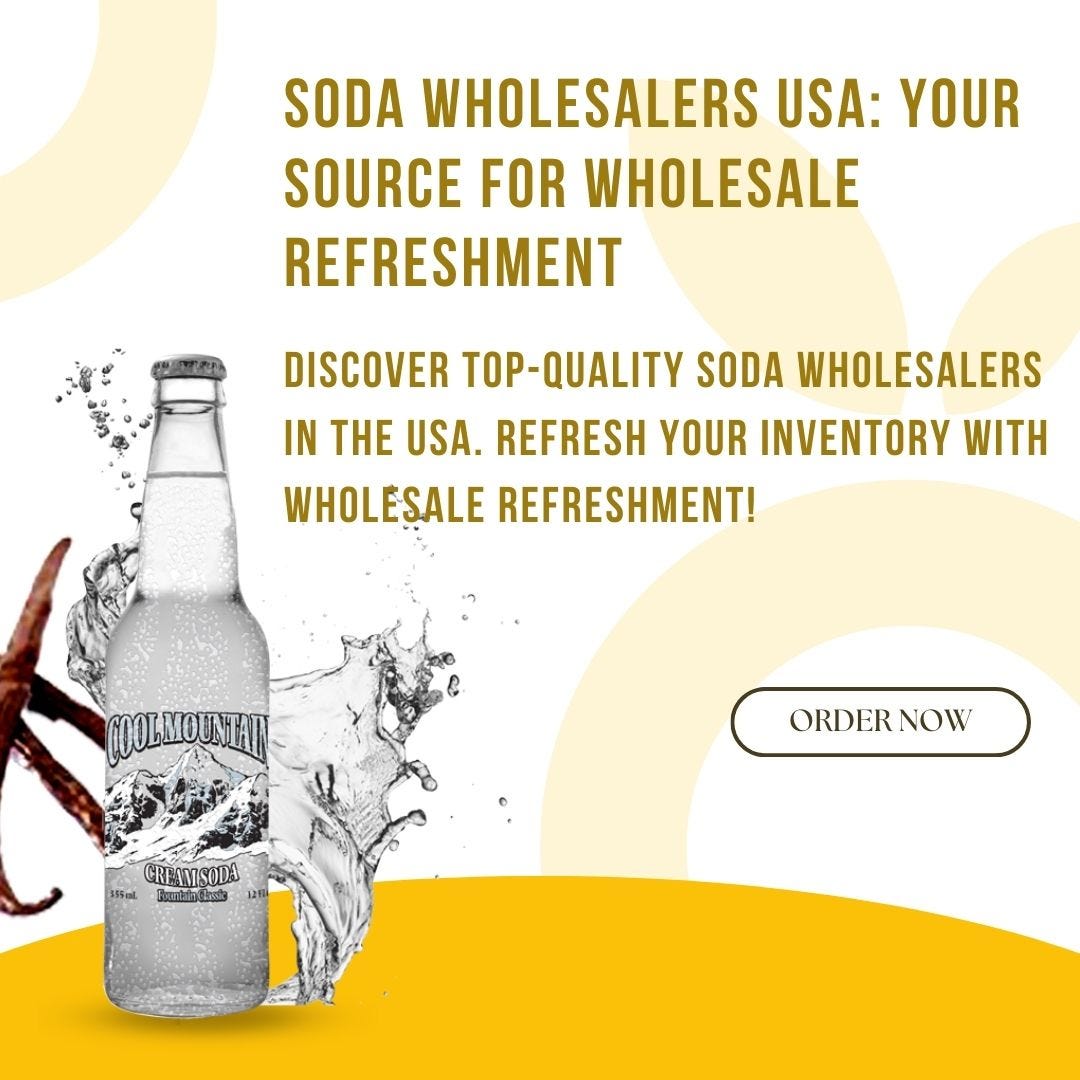 Soda Supply Hub Cool Mountain Wholesale Distributors Cool Mountain