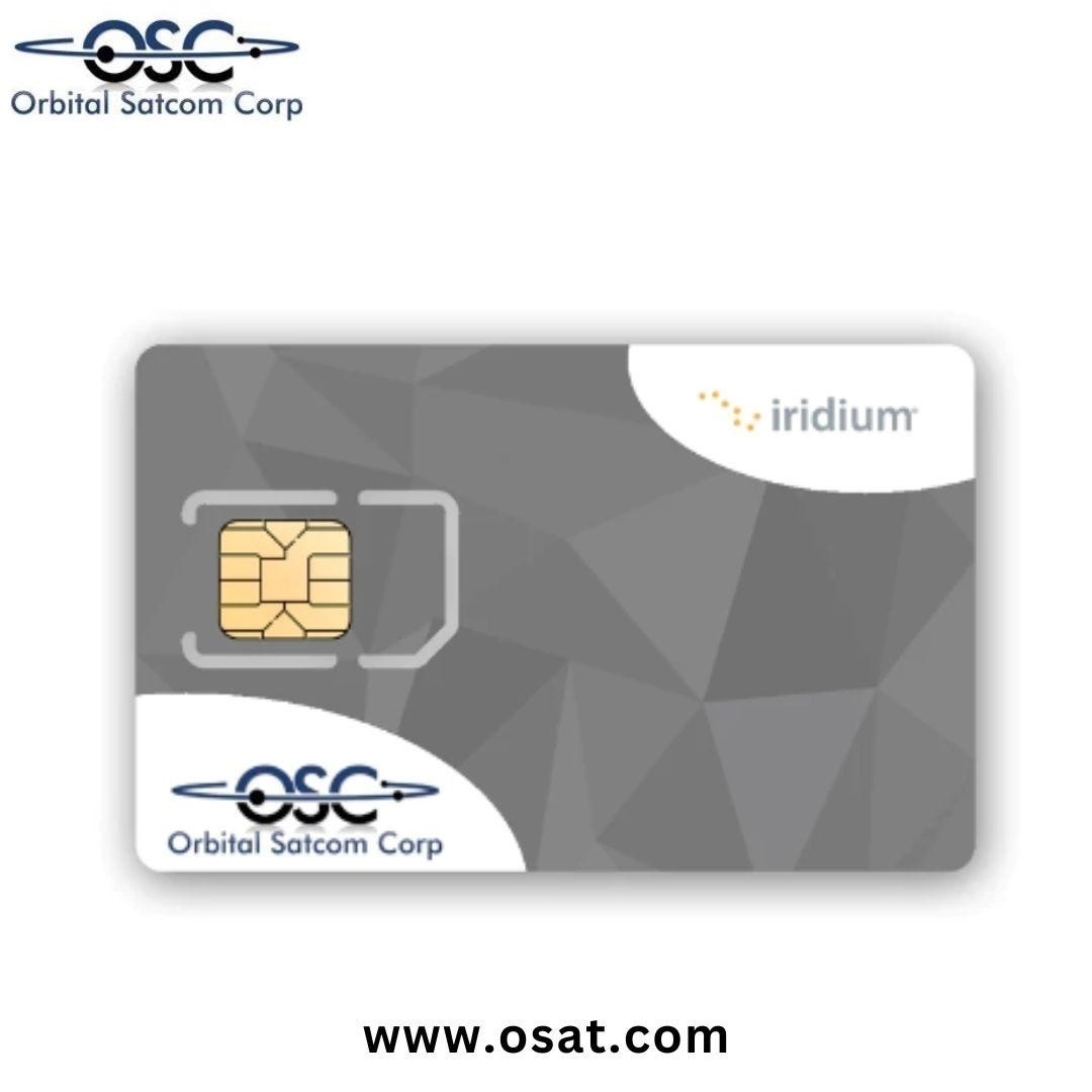 Unlock Connectivity Iridium Sat Phone Prepaid SIMs by
