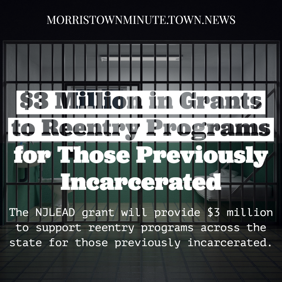 3 Million in Grants to Reentry Programs for Those Previously