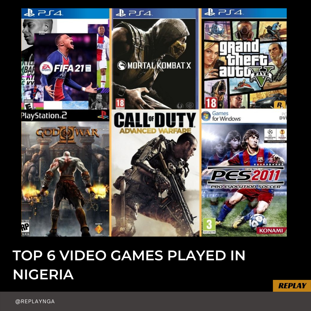 Top 6 Video Games Played In Nigeria | by The ReplayMAG | Medium