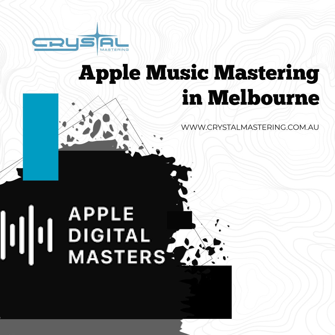 Apple Music Mastering in Melbourne Crystal Mastering Medium