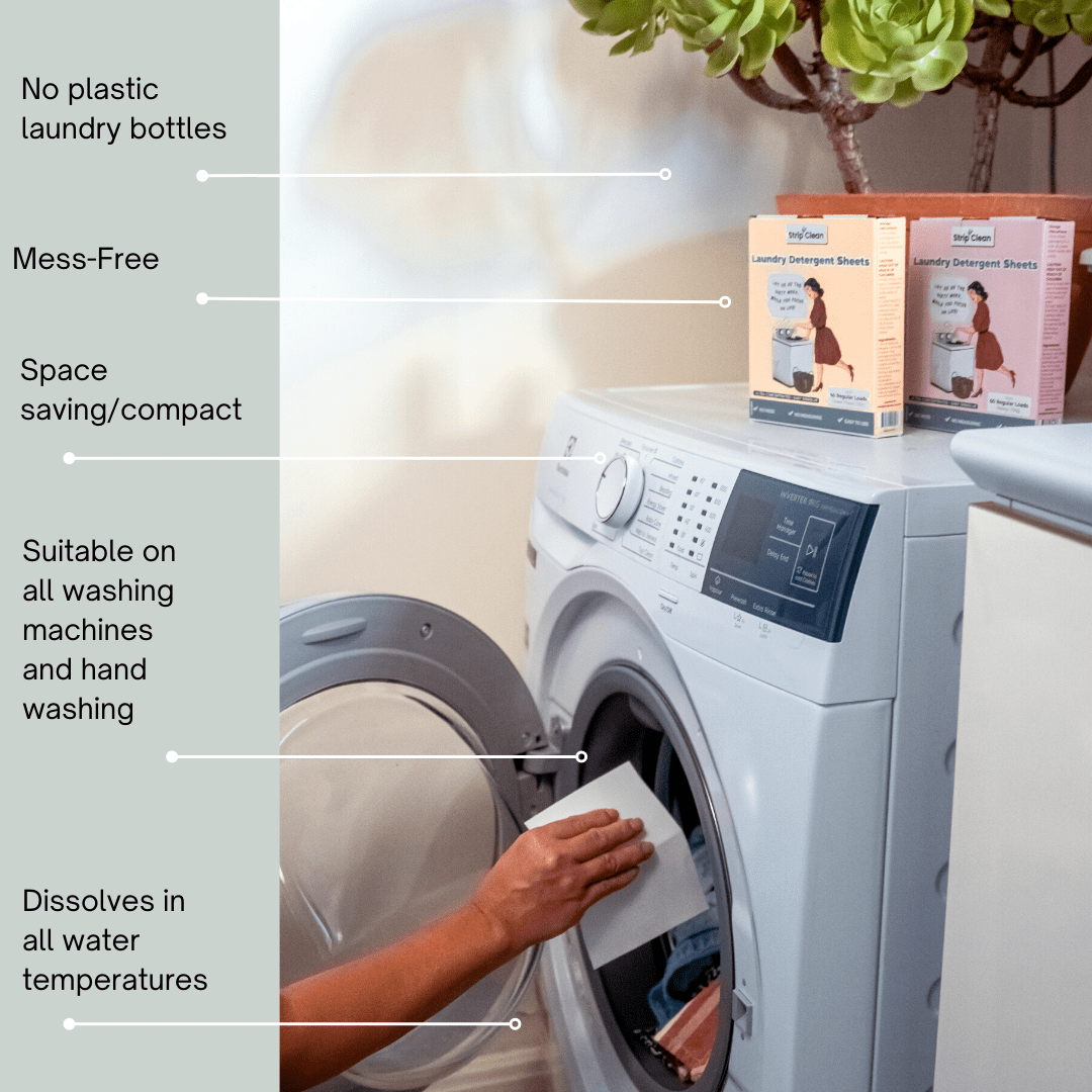 Best Laundry Sheets Australia Strip clean Medium