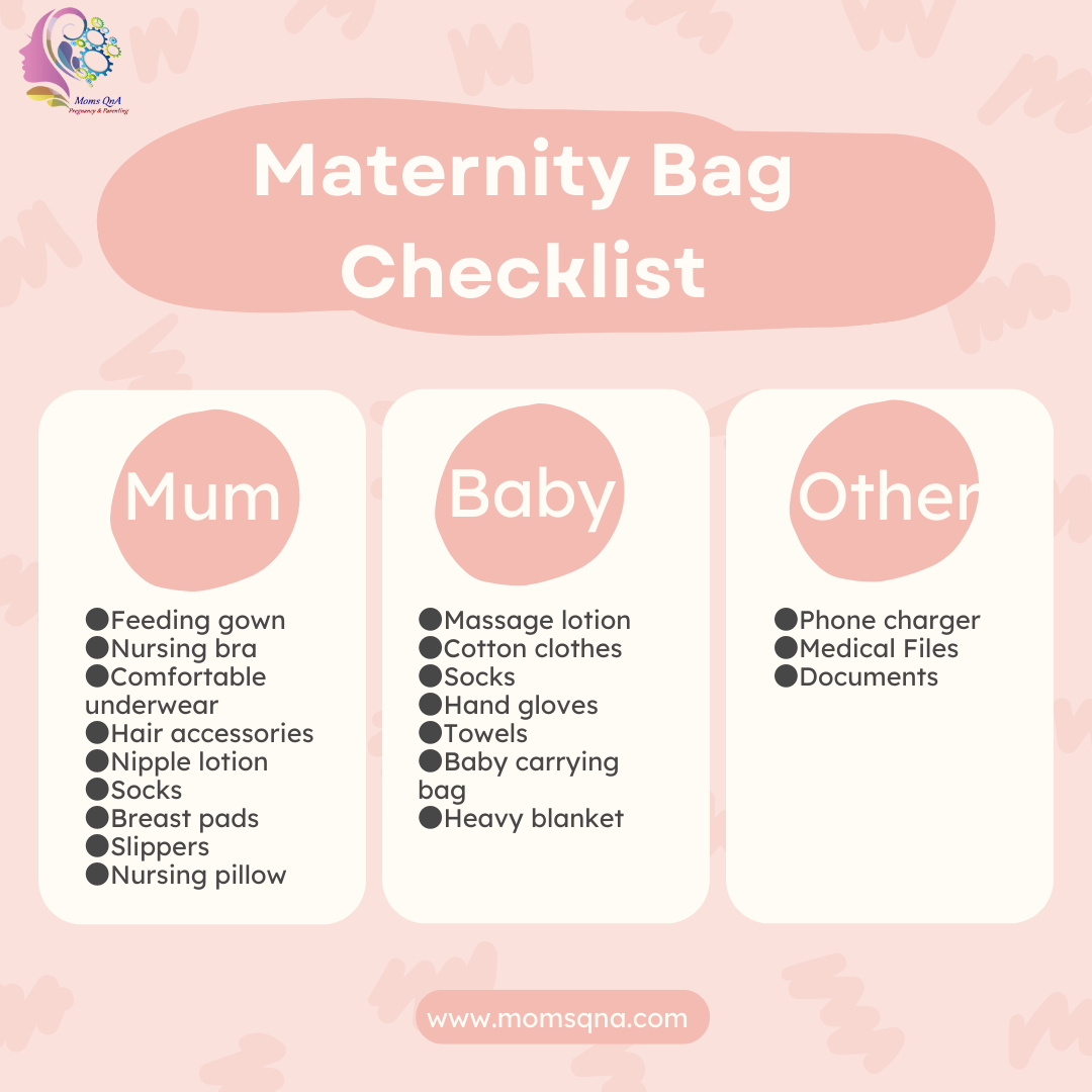 Hospital Bag Checklist for Expectant Mothers