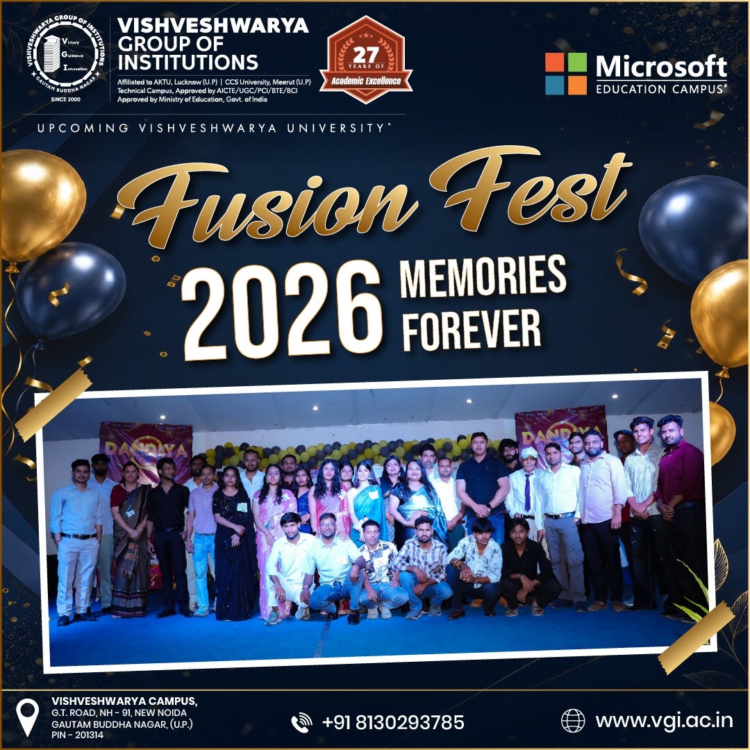 FUSION FEST 2026 — Celebrating Memories, Creating New Beginnings.