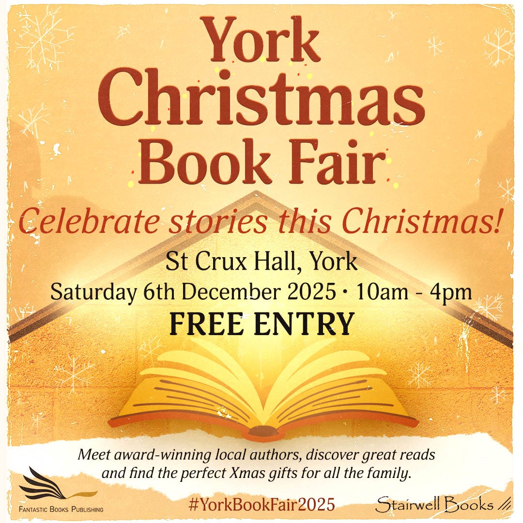 Event poster: reproduced with permission from Fantastic Books Publishing