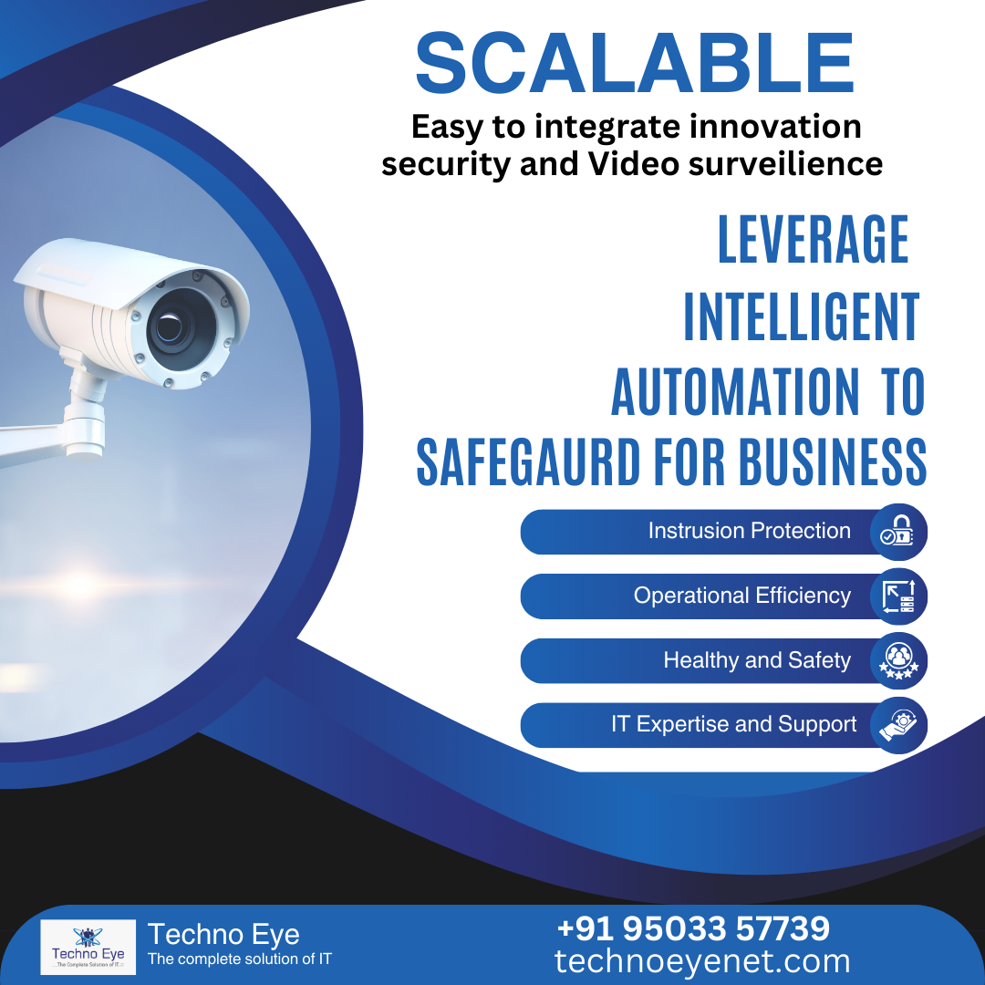 SCALABLE — CCTV Camera Installation In Thane Techno Eye is providing