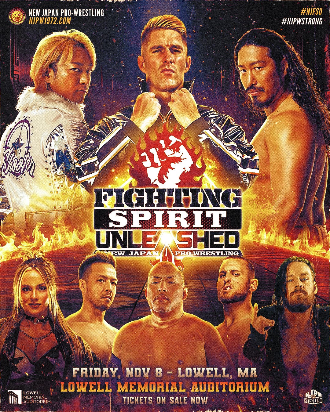 Fighting Spirit Unleashed 2024 First Wrestlers announced