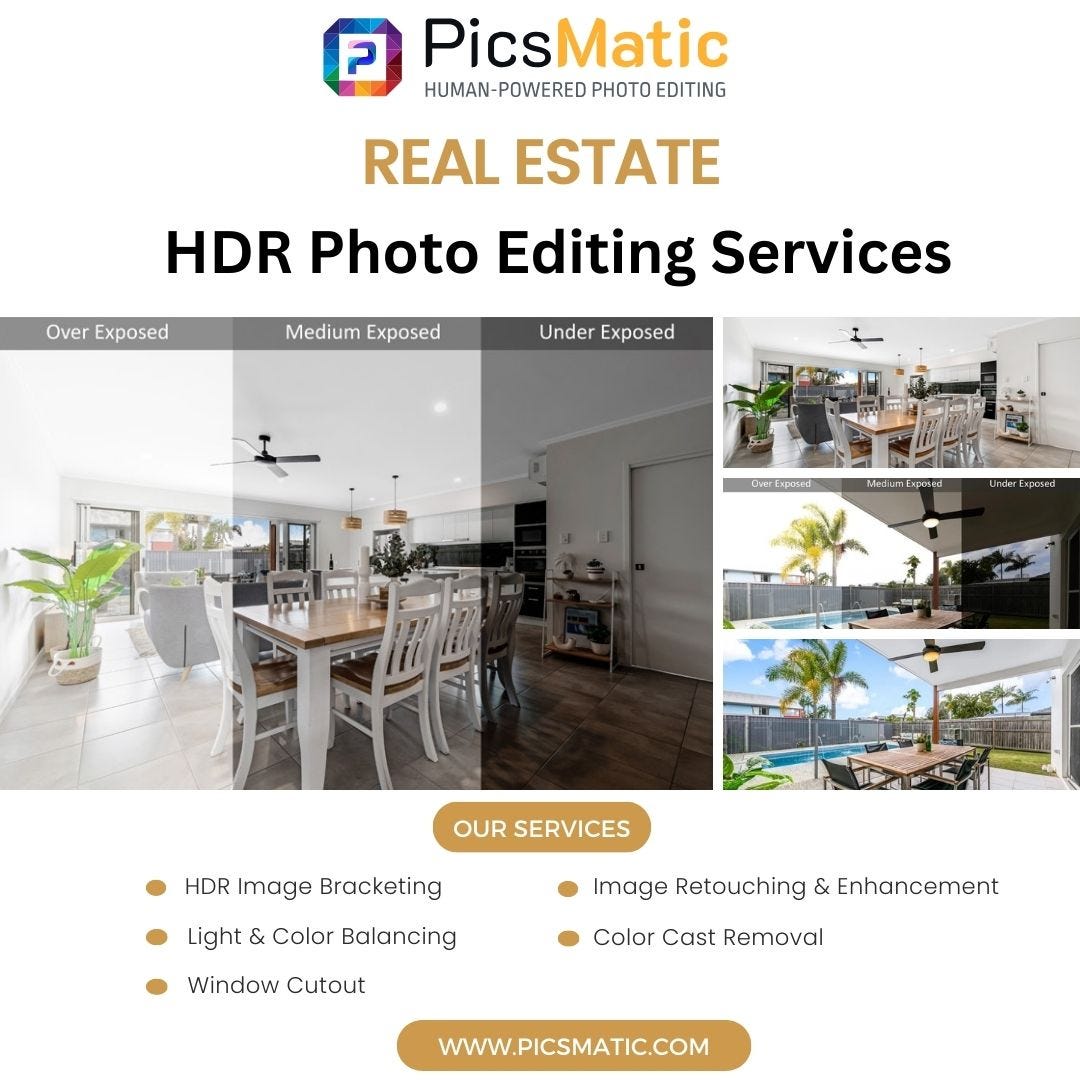 Real Estate HDR Photo Editing Services — PicsMatic PicsMatic Medium