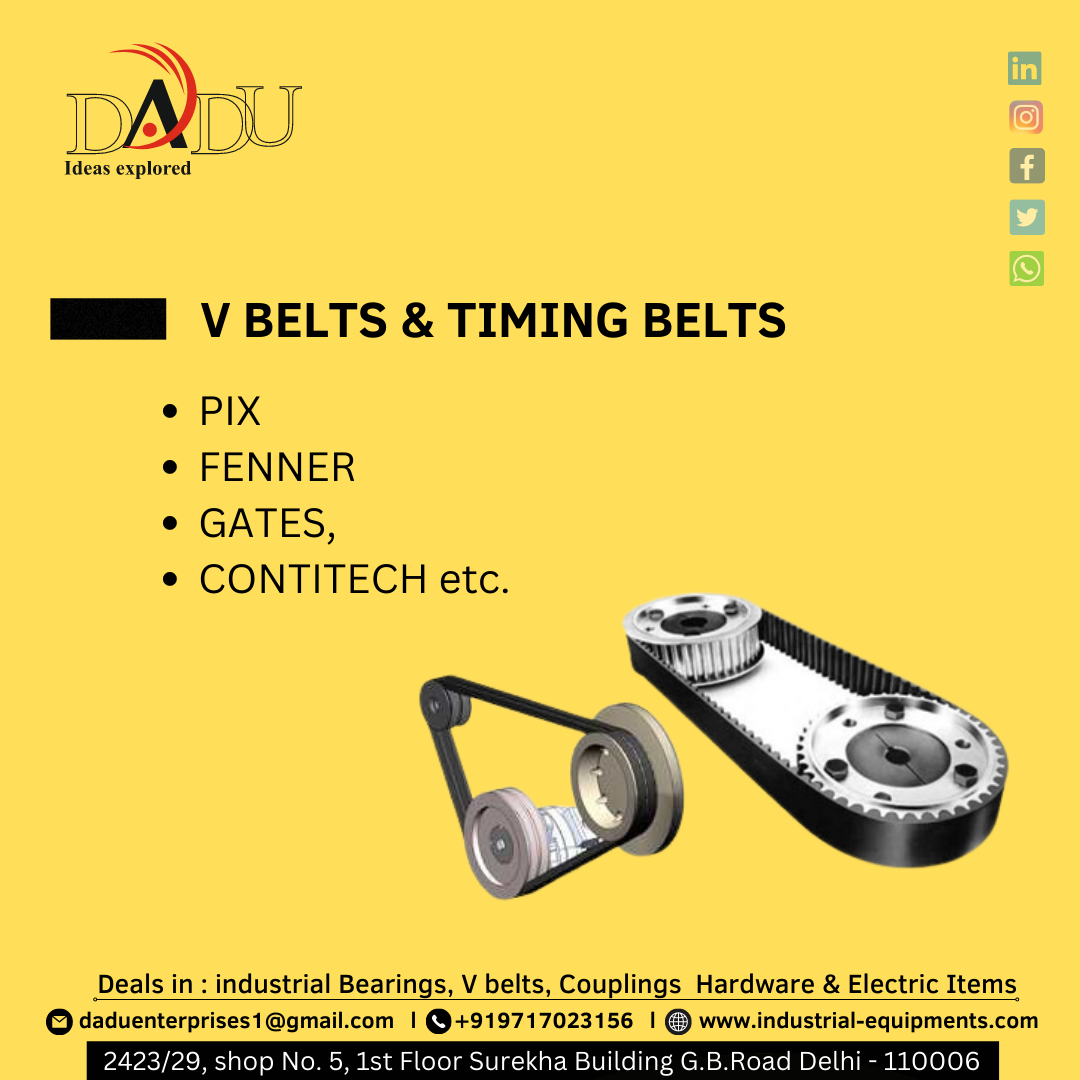 V Belts & Timing Belts. pankaj sahrma Medium